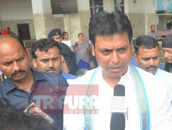 Tripura police official arrested, suspended for sharing news on Tripura CMâ€™s divorce case